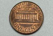 1989 D Usa Lincoln Memorial Penny