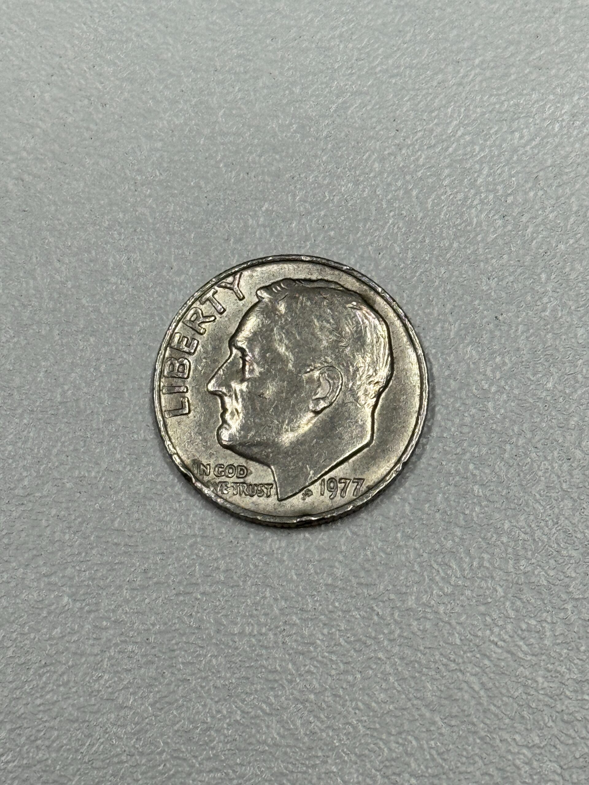 1977-D Roosevelt Dime – U.S. 10 Cents Coin
