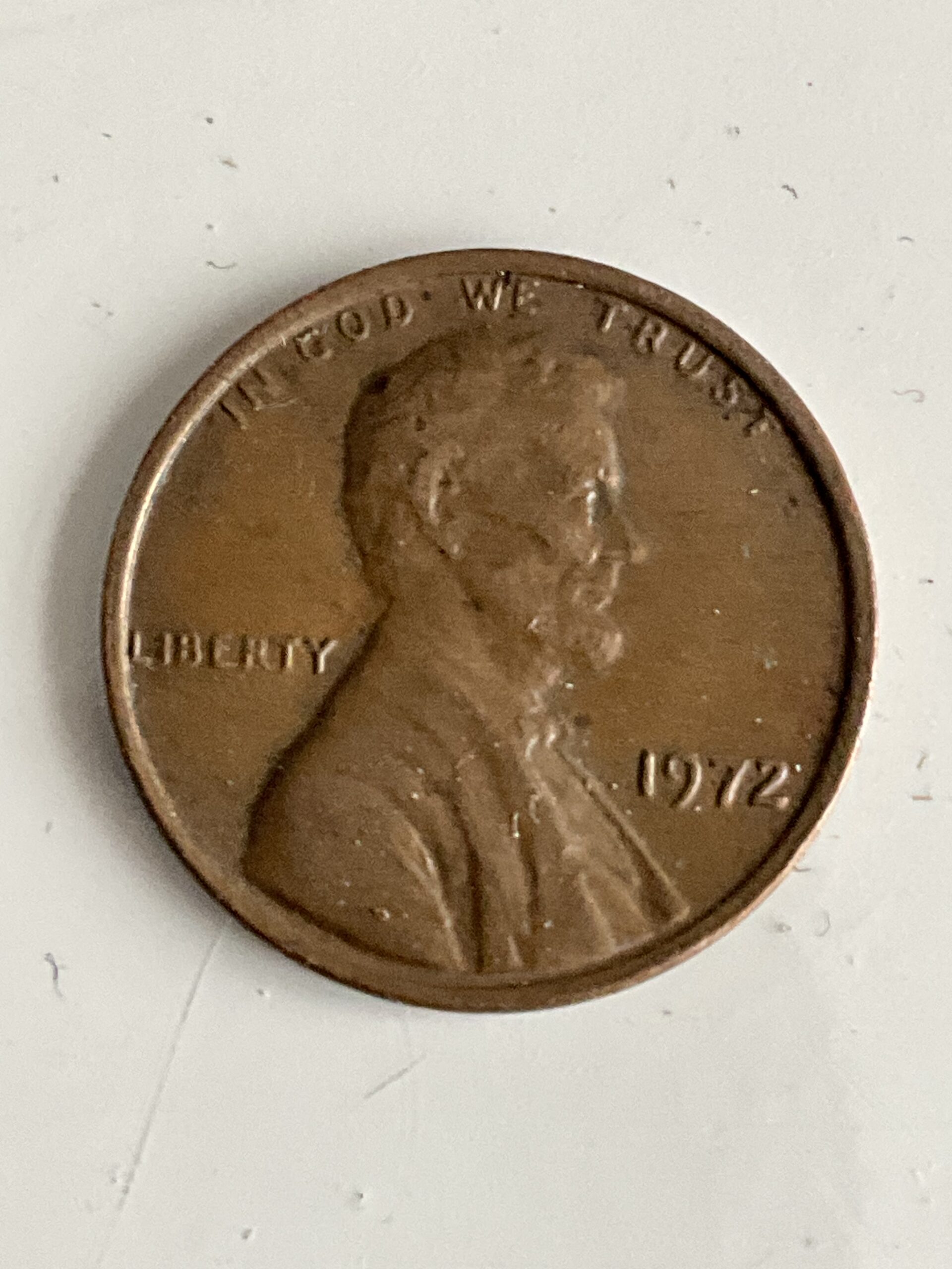1972 lincoln penny