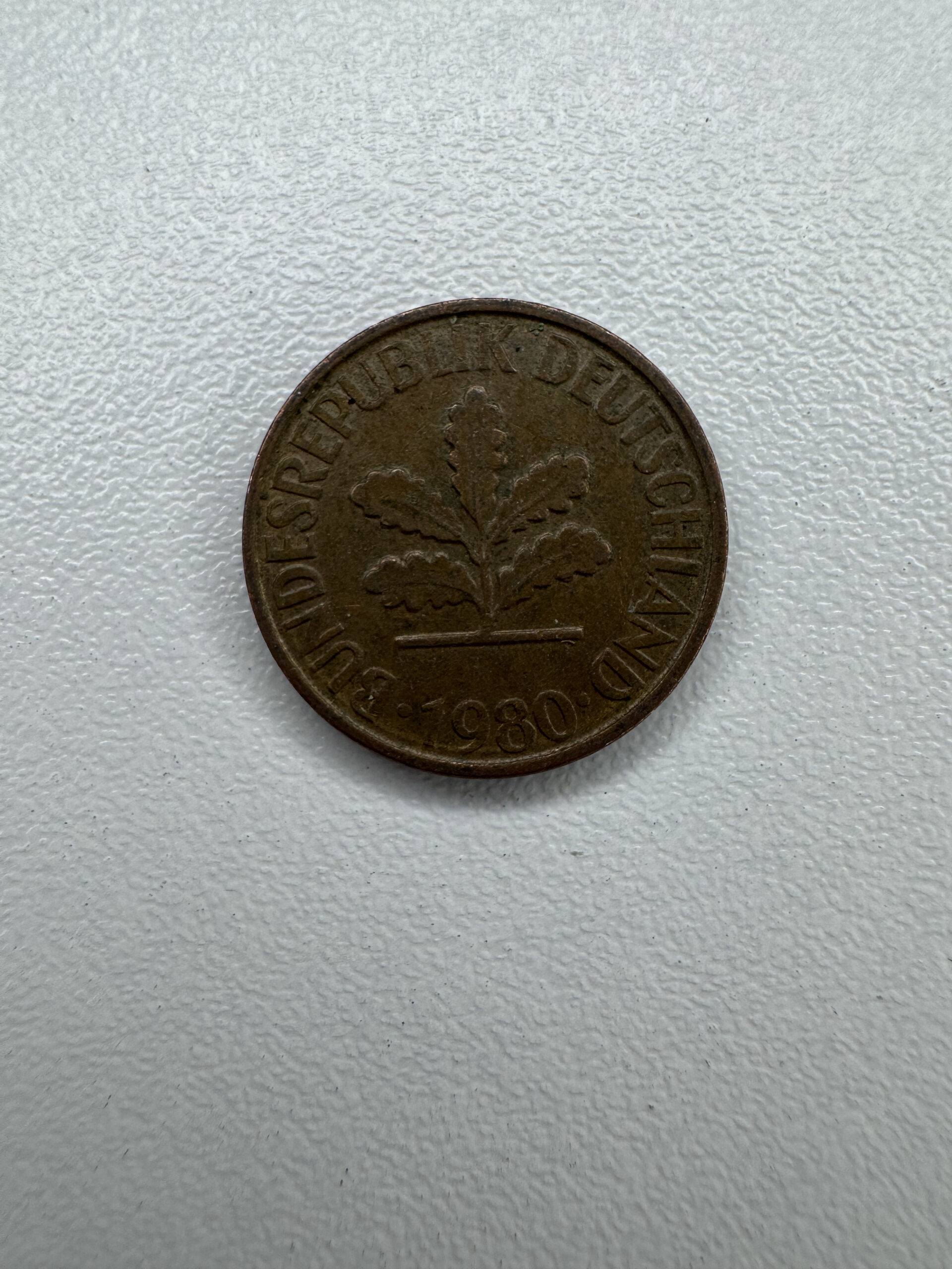 2 Bundesrepublik Deutschland 1980 coin
