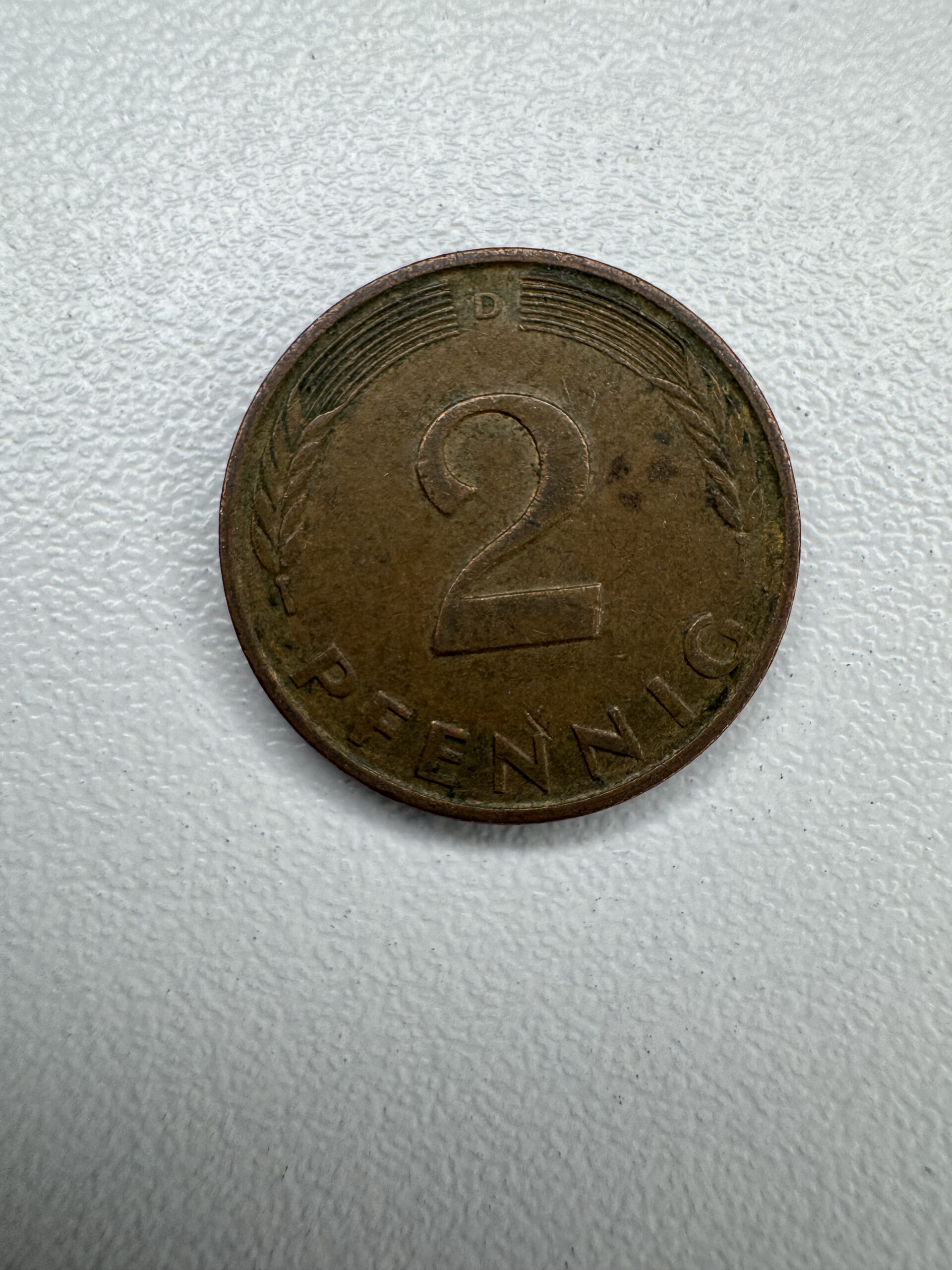 2 Bundesrepublik Deutschland 1980 coin