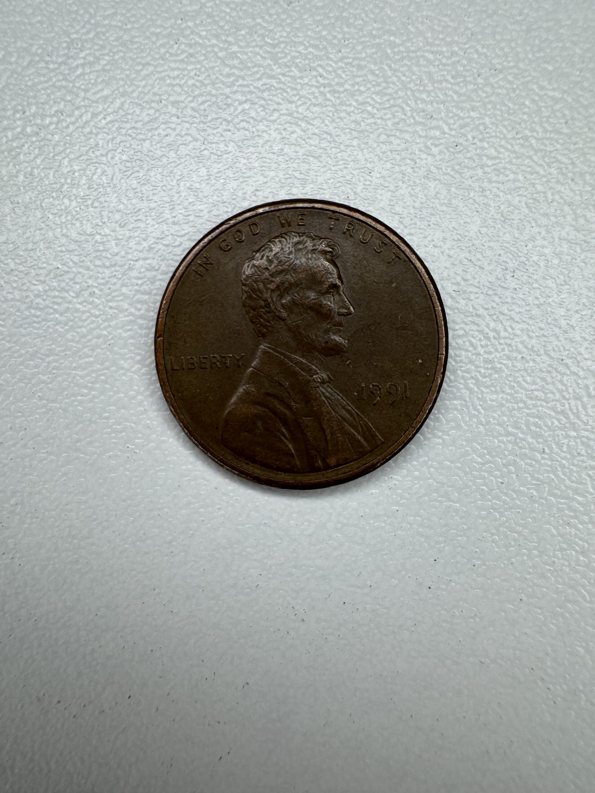 1991 one cent