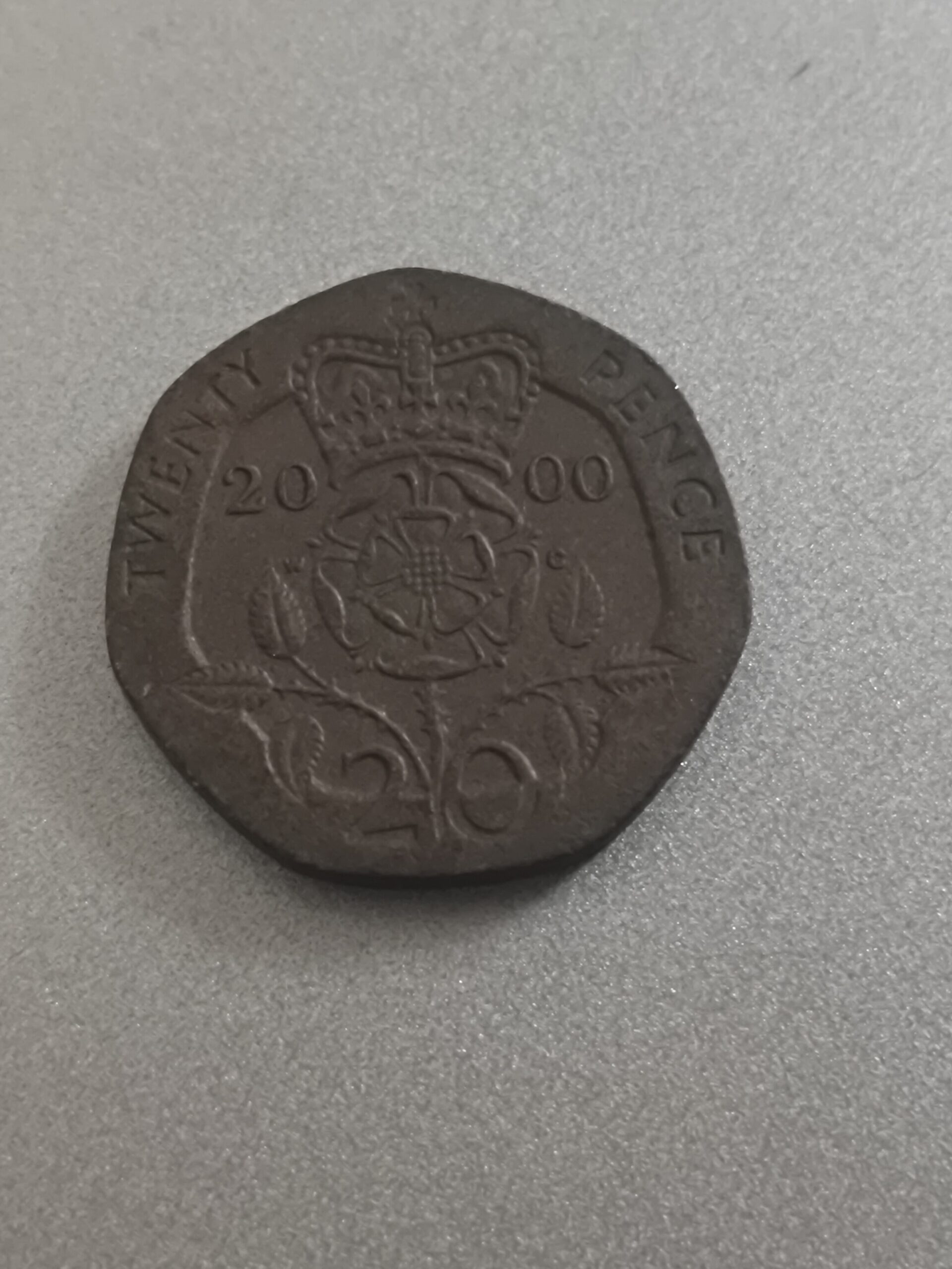 Elizabeth 2 20 pence 2000 united kingdom coin