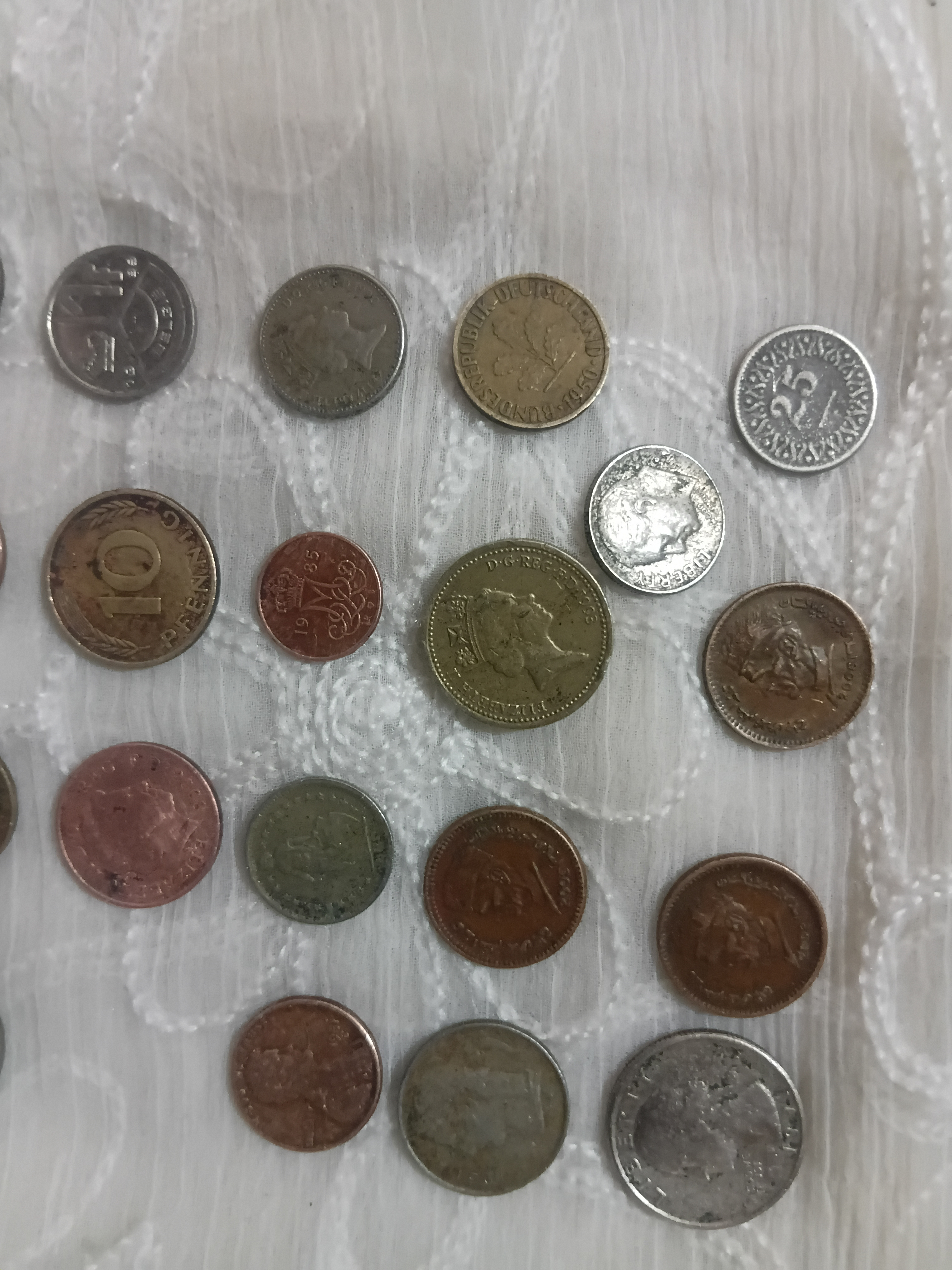 Europe & Asia Coin Collection – Circulation Coins 1950–2008