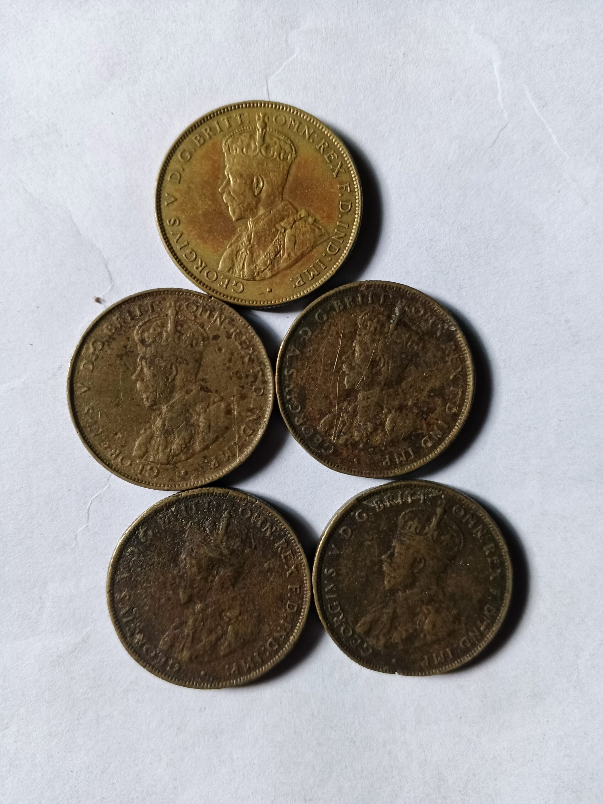 King George full coat two shillings 1936.