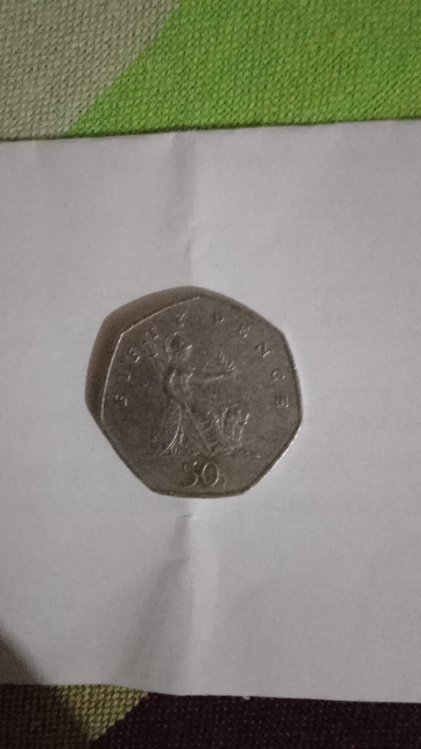 1997 UK 50 PENCE